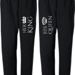 Her King & His Queen - Couple Matching Sweatpants