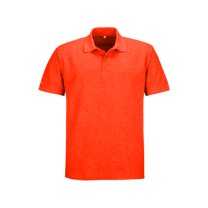 Plain Golf Shirt - Orange