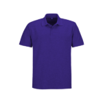Plain Golf Shirt - Purple