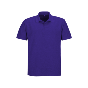 Plain Golf Shirt - Purple