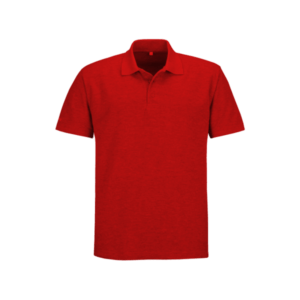 Plain Golf Shirt - Red