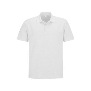 Plain Golf Shirt - White