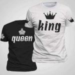 King and Queen Matching Couples Tees