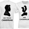 Her Prince Charming and His Cinderella - Couple Shirts